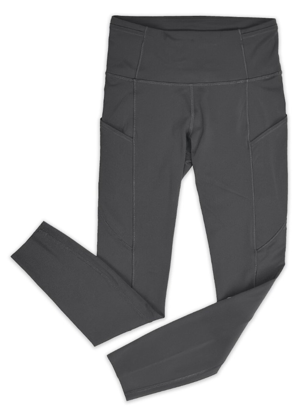 Lululemon Fast & Free 7/8 Tight II 25" Nulux Leggings 4 Black W5BXQS - Picture 9 of 15